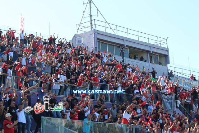 فيديو : الحسم النهائي ينتقل الى ارض الناصرة يوم الثلاثاء بعد التعادل 1-1 واكثر من 4500 مشجع ساند الفريق القسماوي 